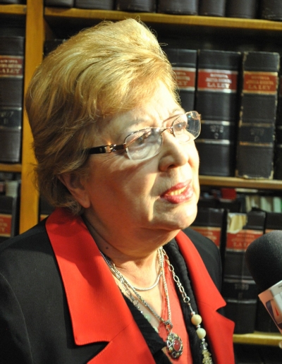 La Dra. Clara Aurora de Langhe de Falcone presidirá el Superior Tribunal de Justicia en el año 2016