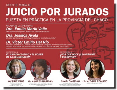 Jornadas Juicio por Jurados - Chaco