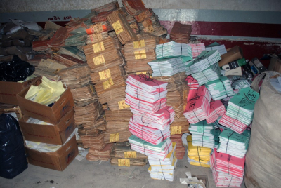 Destrucción de expedientes judiciales - APPACE recibió en donación casi 2000 kilos de papel