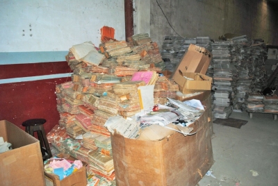 Expurgo y destrucción de expedientes judiciales: una tonelada y media de papel fue donada a APPACE