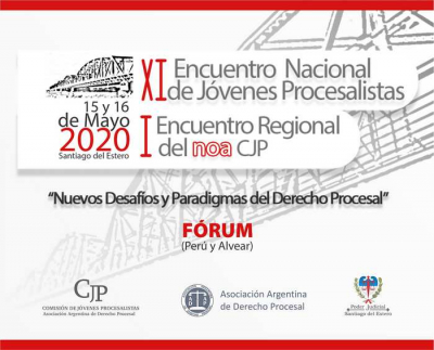 XI Encuentro Nacional de Jóvenes Procesalistas y I Encuentro Regional del NOA CJP