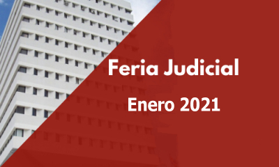 Decreto Complementario Acordada de Feria Judicial Enero 2021
