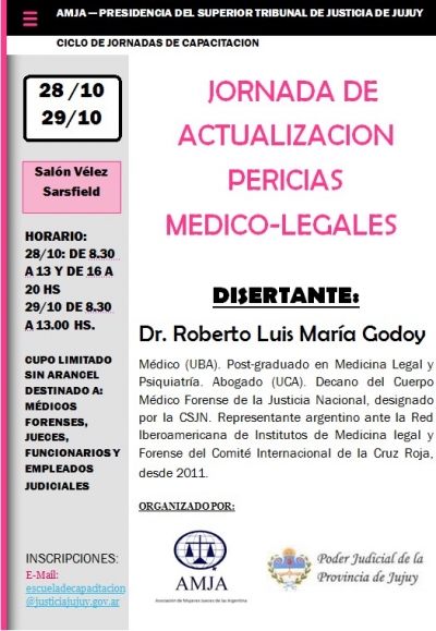 Jornada de Actualización: Pericias Médico-Legales