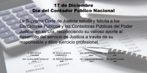 17 DE DICIEMBRE – DÍA DEL CONTADOR PÚBLICO NACIONAL