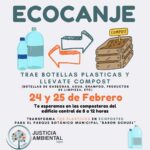 “ECO CANJE” DE PLÁSTICOS POR COMPOST EN EL PODER JUDICIAL