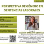 Webinar PERSPECTIVA DE GÉNERO EN SENTENCIAS LABORALES